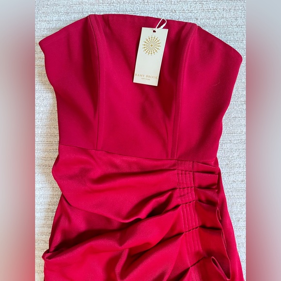 Ramy Brook Carmen Asymmetric Strapless Dress | Size 00 | New with 🏷️ - Picture 5 of 5